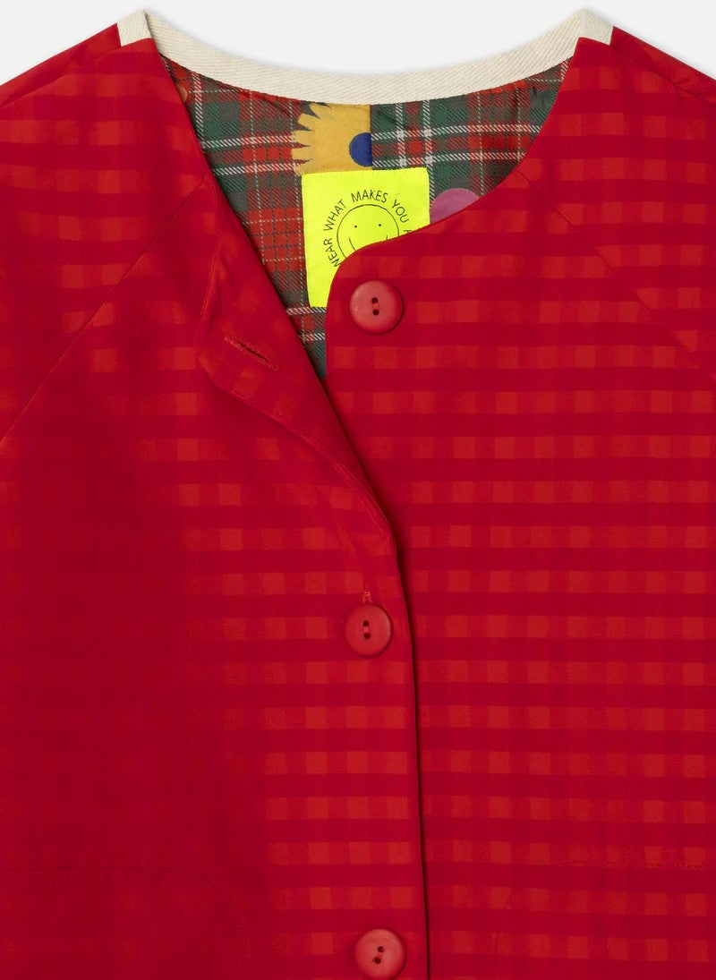 Chaqueta Guateada Roja