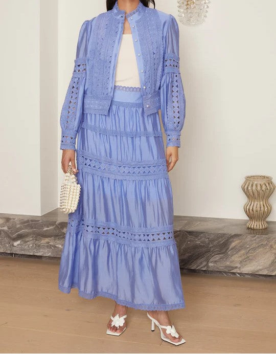 Falda Azul Conjunto