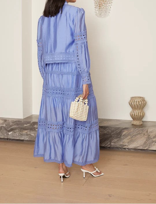 Falda Azul Conjunto