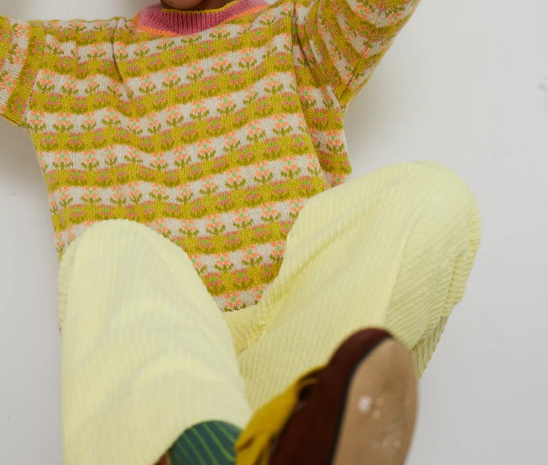 Jersey Flores Amarillo