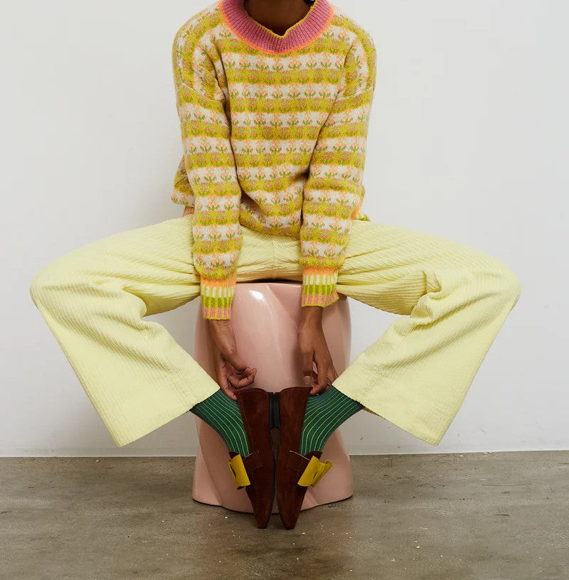 Jersey Flores Amarillo