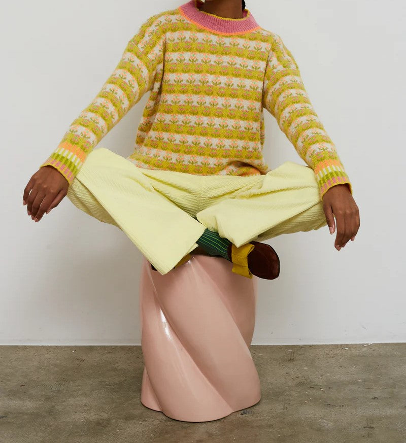 Jersey Flores Amarillo