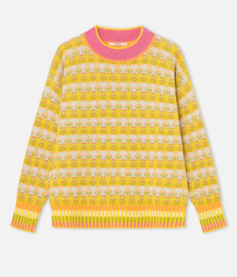 Jersey Flores Amarillo