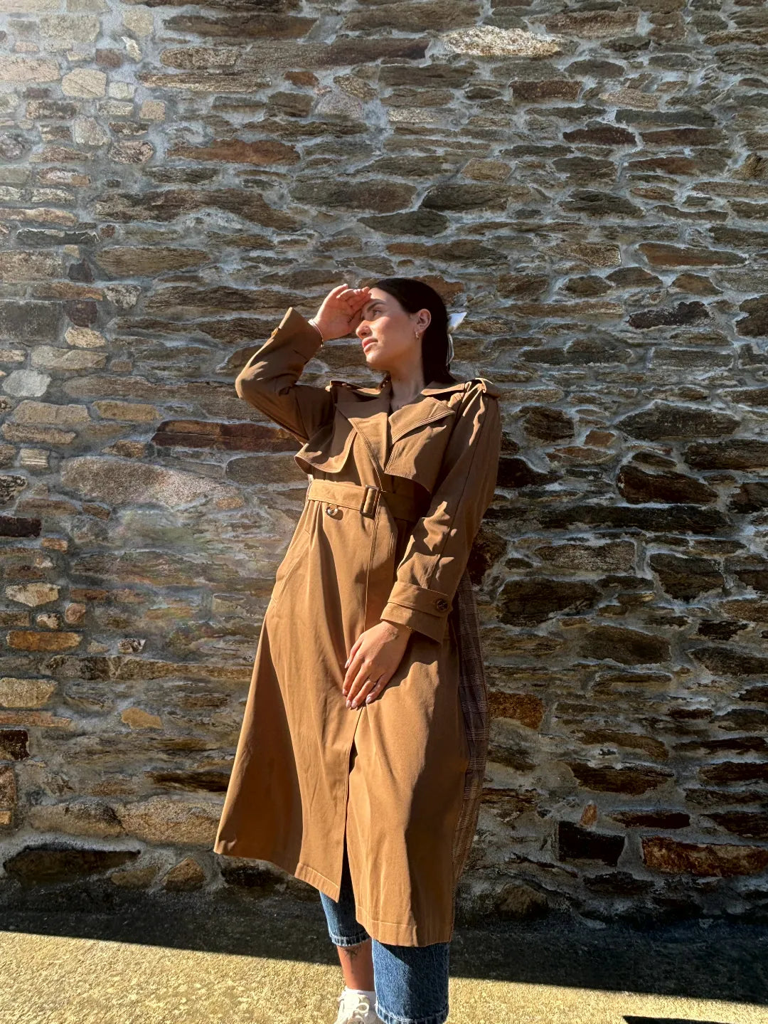 Gabardina Marrón