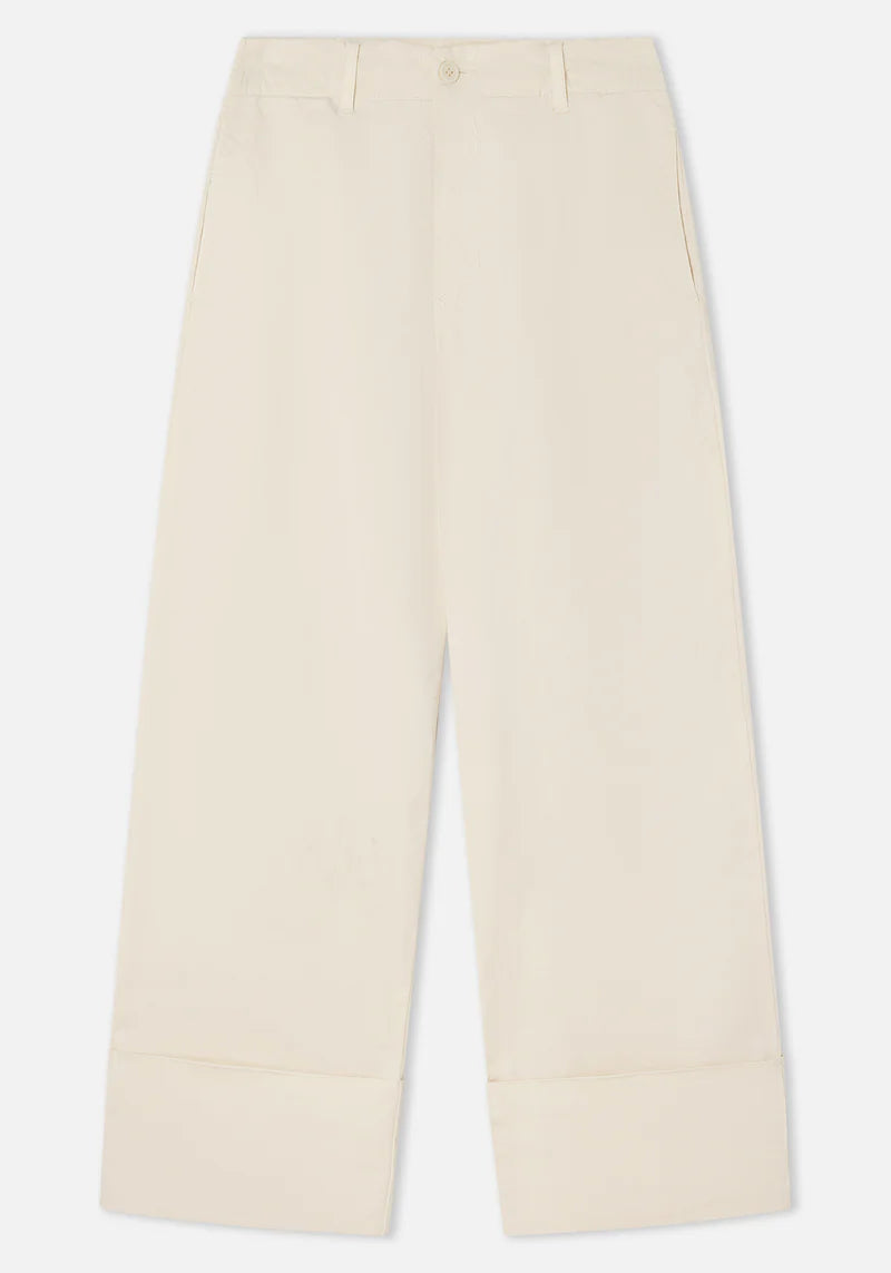 Pantalón Higo Blanco