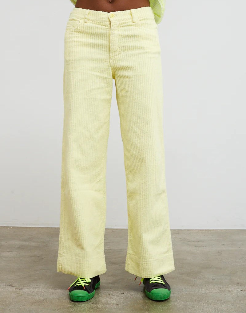 Pantalón Pana Amarillo