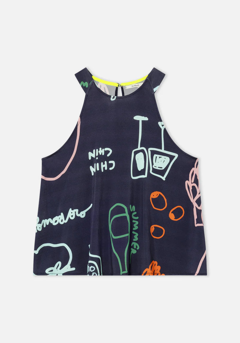 Blusa Pool Azul Marino