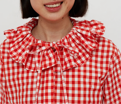 Camisa Roja Cuadros Vichy