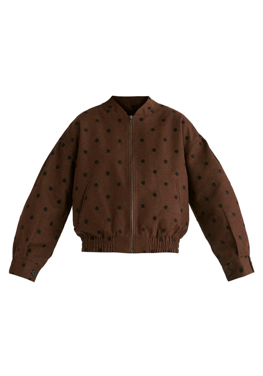Bomber Polka Dots