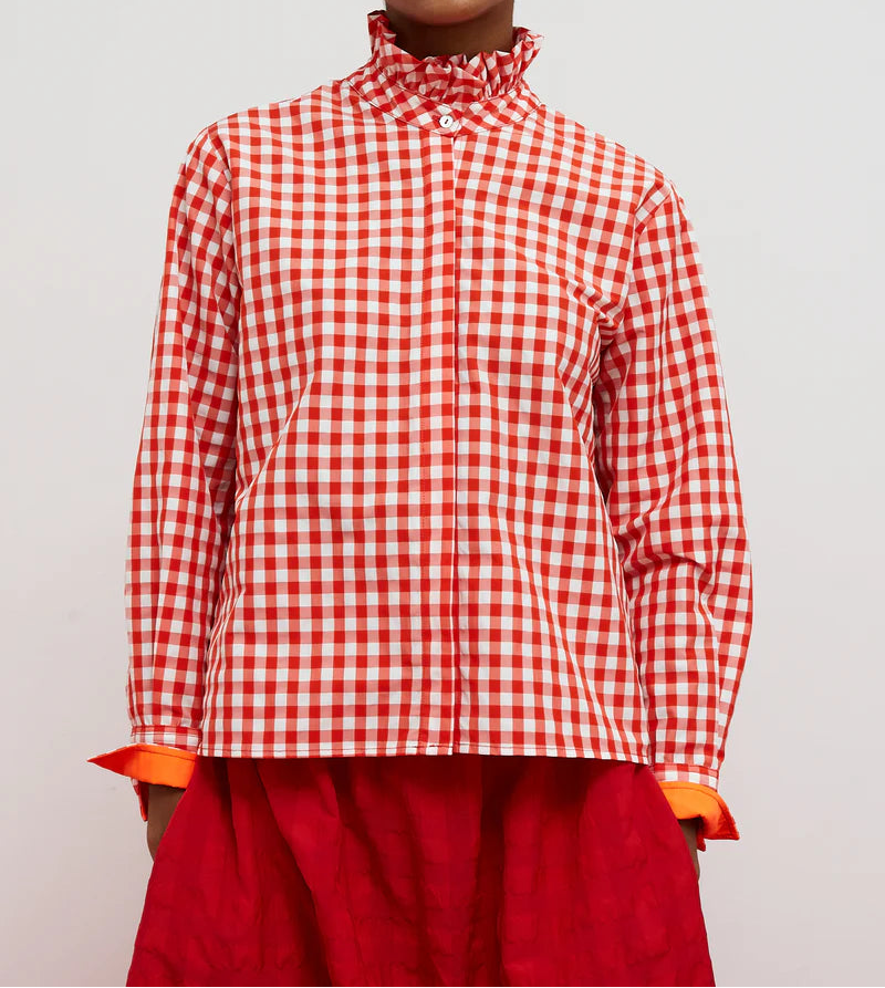 Camisa Roja Vichy