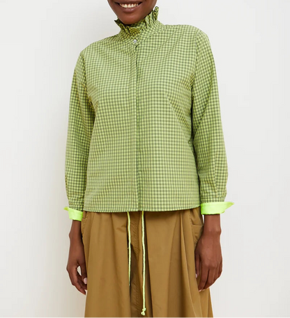 Camisa Técnica Vichy Verde