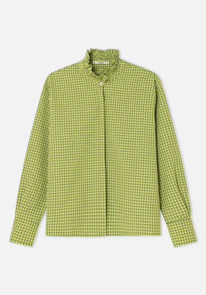 Camisa Técnica Vichy Verde