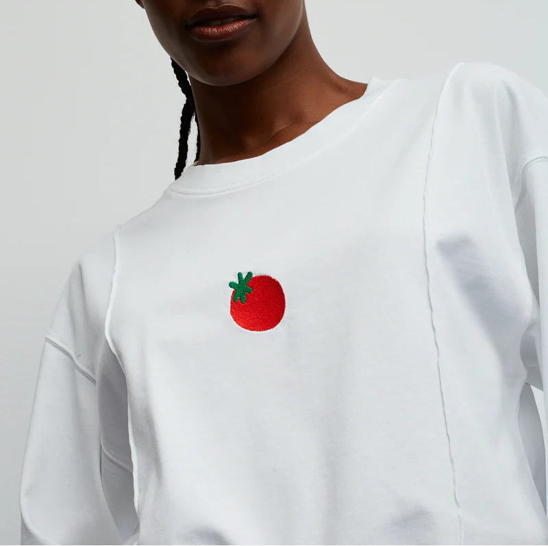 Camiseta Tomate Blanca