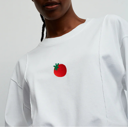 Camiseta Tomate Blanca