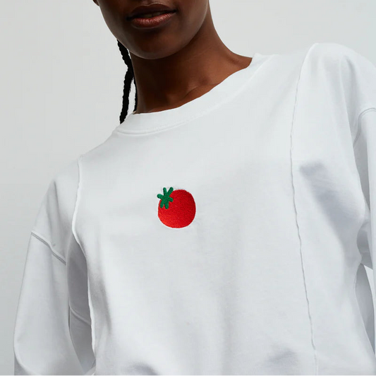 Camiseta Tomate Blanca