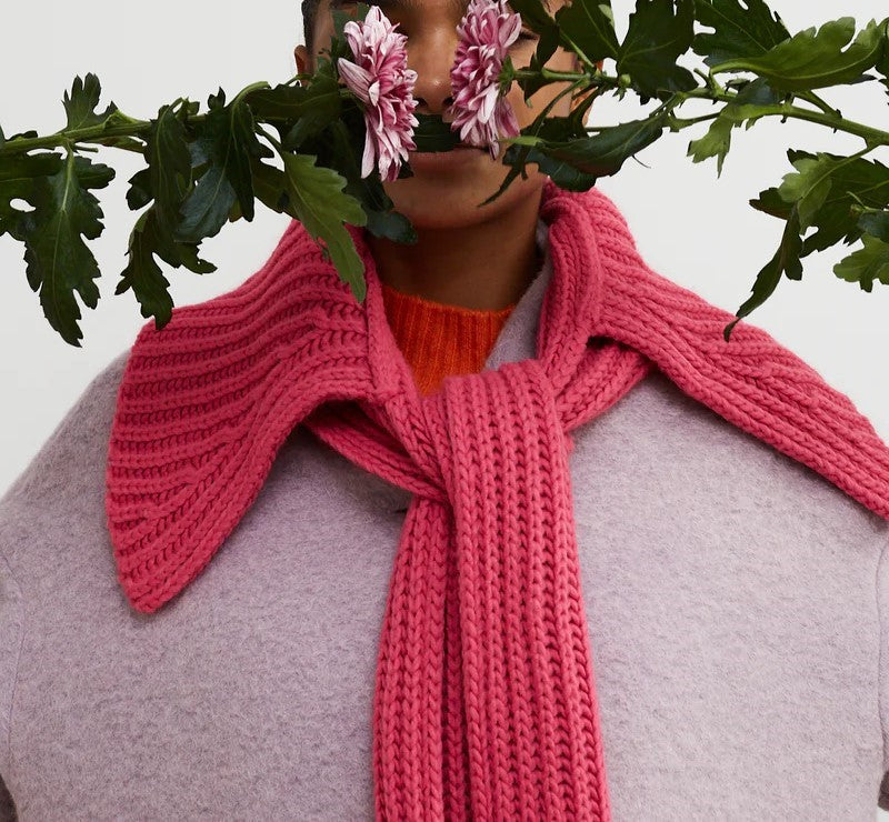 Cuello Bufanda Rosa