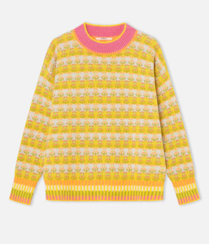 Jersey Flores Amarillo