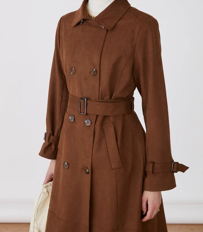 Gabardina Ante Marrón