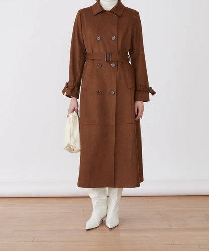 Gabardina Ante Marrón
