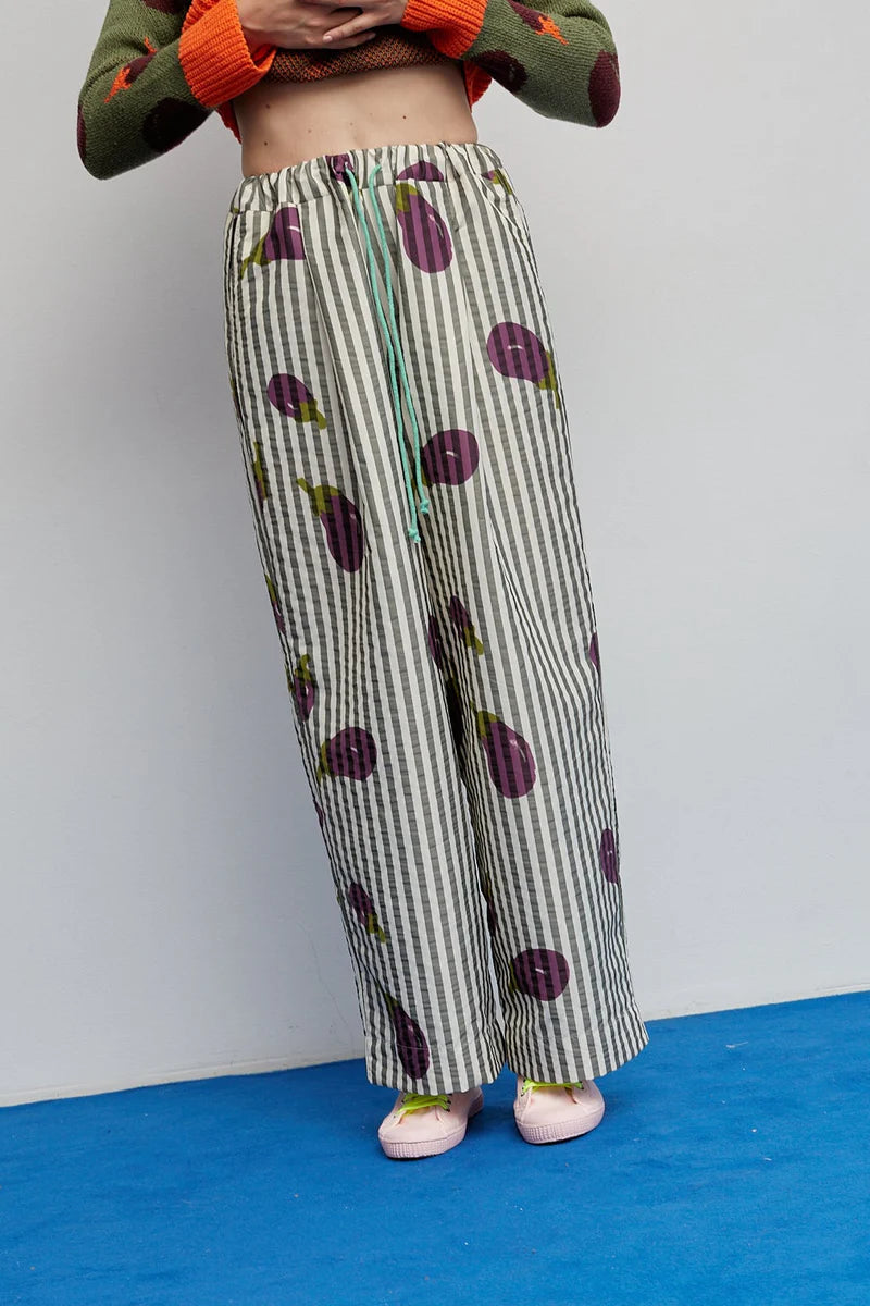 Pantalón Berenjenas Caqui
