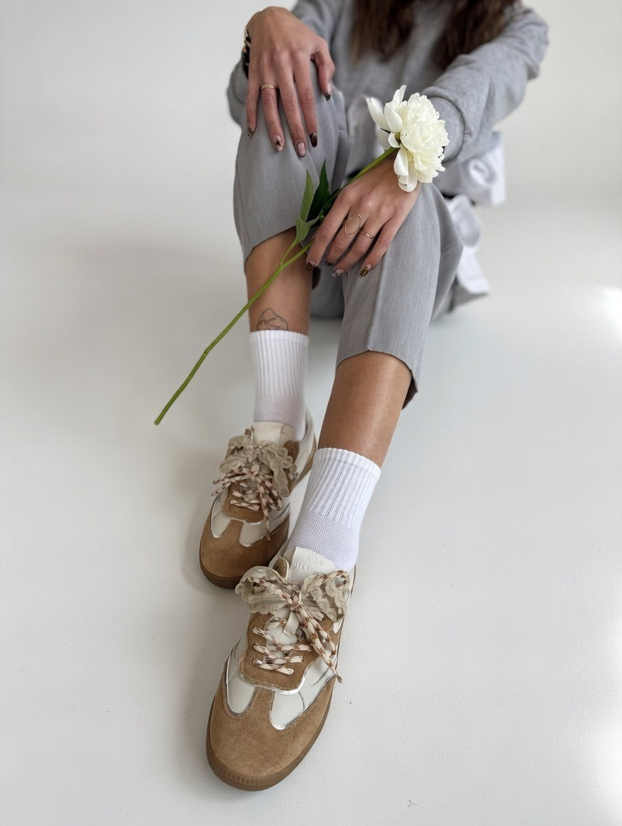 Zapatillas Piel Marrones