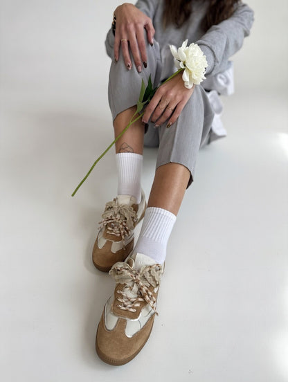 Zapatillas Piel Marrones